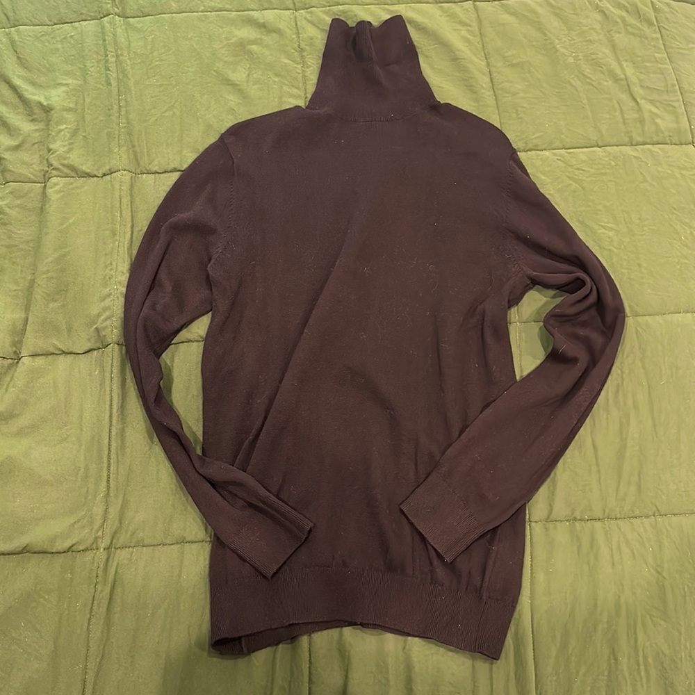 Black turtle neck long sleeve
